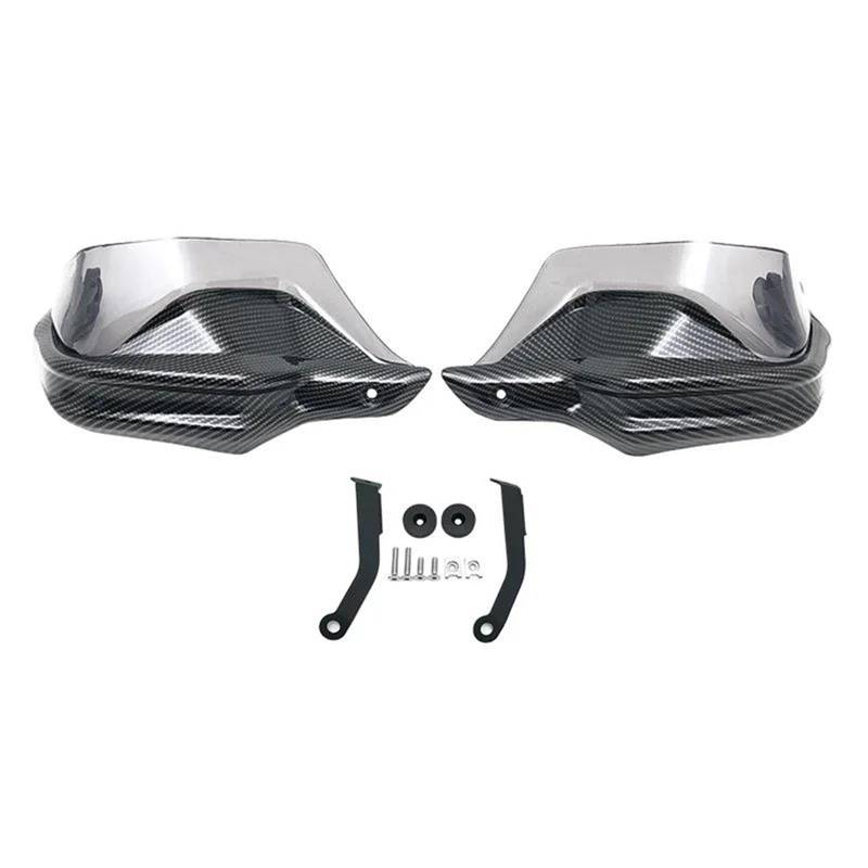 Handschützer Für Für Tenere 700 Für Tenere700 Für Xtz 700 Für T7 2019 2020 2021 2022 2023 Motorrad Lenker Hand Guards Wind Protector Lenker Handschutz(Carbon Grey Set) von DBBPVPLFC