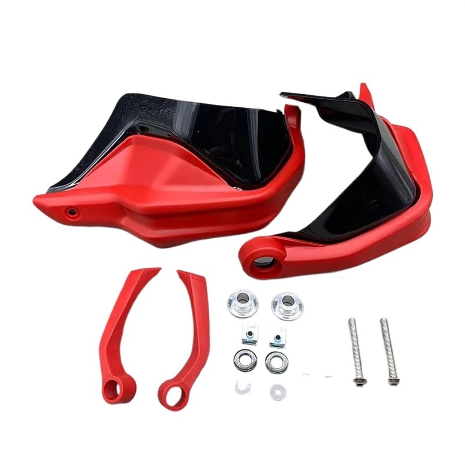 Handschützer Für G310GS Für G310R Für G 310 GS 2017 2018 2019 2020 2021 Motorrad Winddicht Schild Lenker Handprotektoren Lenker Handschutz(Red Black-Set) von DBBPVPLFC