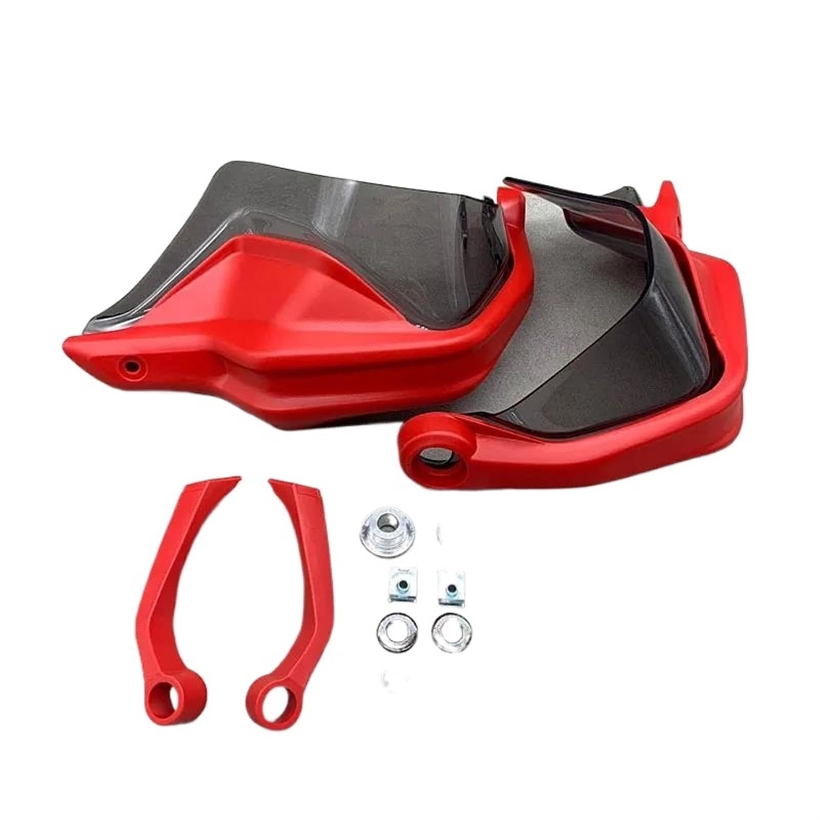 Handschützer Für G310GS Für G310R Für G 310 GS 2017 2018 2019 2020 2021 Motorrad Winddicht Schild Lenker Handprotektoren Lenker Handschutz(Red Gray-Set) von DBBPVPLFC