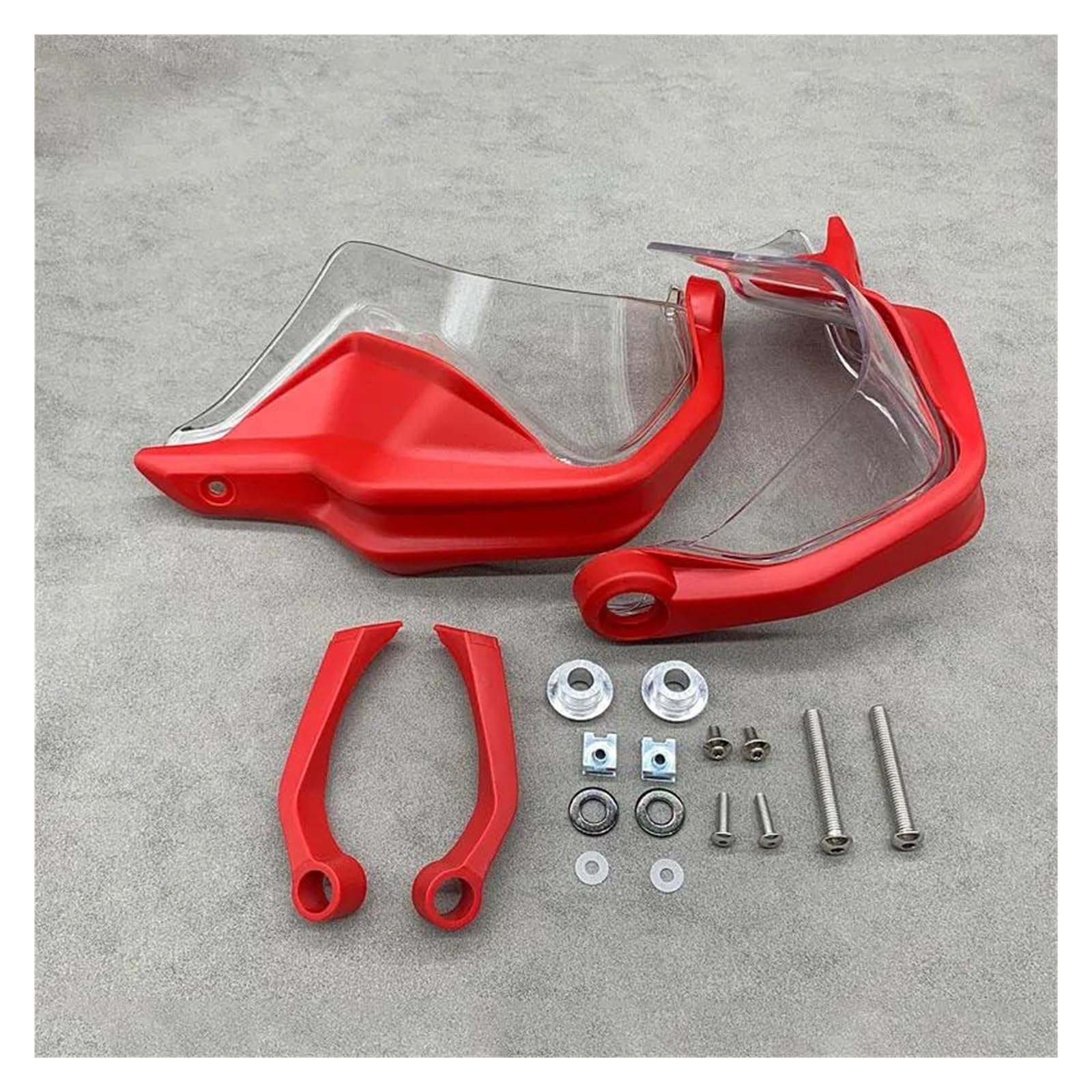 Handschützer Für G310GS Für G310R Für G 310 GS 2017 2018 2019 2020 2021 Motorrad Winddicht Schild Lenker Handprotektoren Lenker Handschutz(Red White-Set) von DBBPVPLFC