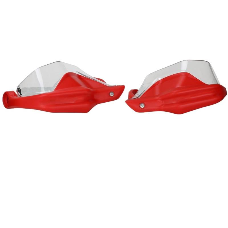 Handschützer Für KOVE Für 800X Für 800X 2023-2024 Motorrad Lenkerschützer Handschützer Hebelschutz Lenker Handschutz(Red and transparent) von DBBPVPLFC