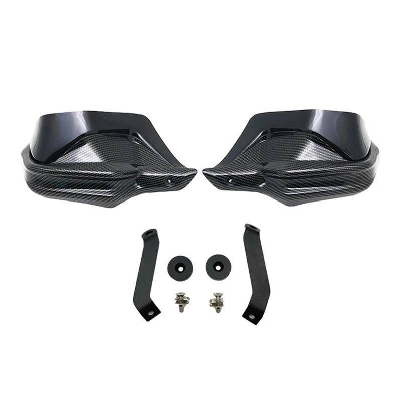 Handschützer Für NC750X Für NC750 X Für NC750S Für NC700X Für CB500X 2013-2023 Motorrad Wind Schild Hand Guards Abdeckung Lenker Handschutz(Carbon-Black) von DBBPVPLFC