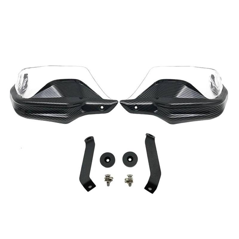 Handschützer Für NC750X Für NC750 X Für NC750S Für NC700X Für CB500X 2013-2023 Motorrad Wind Schild Hand Guards Abdeckung Lenker Handschutz(Carbon-Clear) von DBBPVPLFC