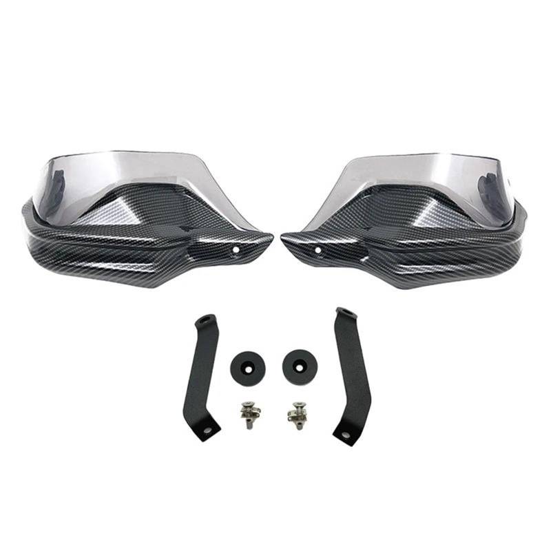 Handschützer Für NC750X Für NC750 X Für NC750S Für NC700X Für CB500X 2013-2023 Motorrad Wind Schild Hand Guards Abdeckung Lenker Handschutz(Carbon-Grey) von DBBPVPLFC