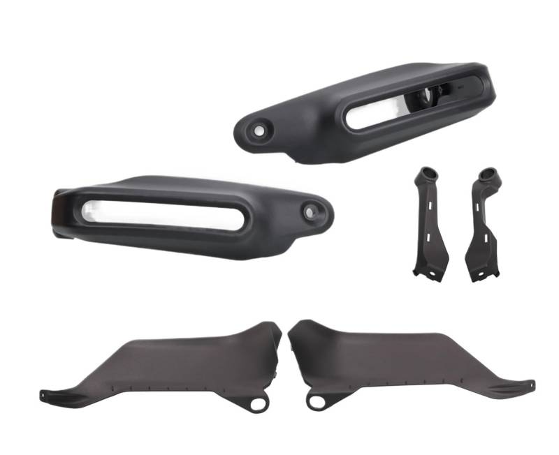 Handschützer Für R1300GS Für R 1300 GS Für ADV Adventure Motorrad Lenkerschützer Handschützer Hebelschutz Lenker Handschutz(Black and Black 1SET) von DBBPVPLFC