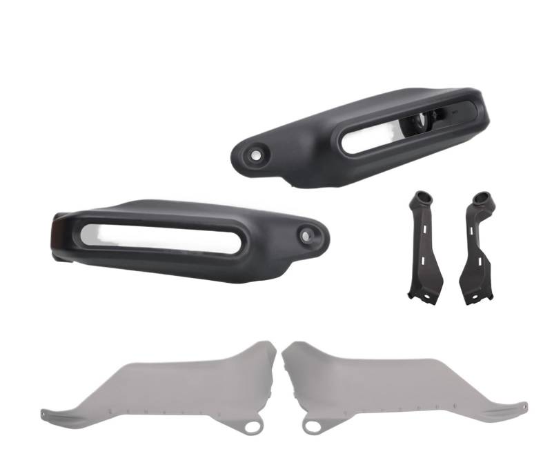 Handschützer Für R1300GS Für R 1300 GS Für ADV Adventure Motorrad Lenkerschützer Handschützer Hebelschutz Lenker Handschutz(Black and Grey 1SET) von DBBPVPLFC