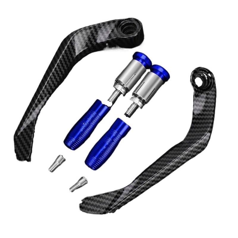 Handschützer Für SH125 Für SH125i Für SH 125 2014-2024 Motorrad Handschutz Schutz Halterung Bremse Kupplung Hebel Schutz Gerät Lenker Handschutz(Blue) von DBBPVPLFC