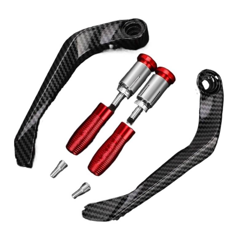 Handschützer Für SH125 Für SH125i Für SH 125 2014-2024 Motorrad Handschutz Schutz Halterung Bremse Kupplung Hebel Schutz Gerät Lenker Handschutz(Red) von DBBPVPLFC