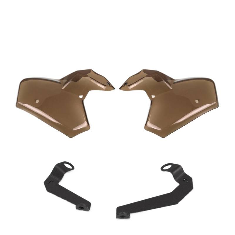 Handschützer Für VOGE Für DS525X Für DS 525 X Für 525DSX Für 525DS Motorrad Lenker Wachen Windschutzscheibe Handprotektoren Schild Lenker Handschutz(Increase Brown) von DBBPVPLFC