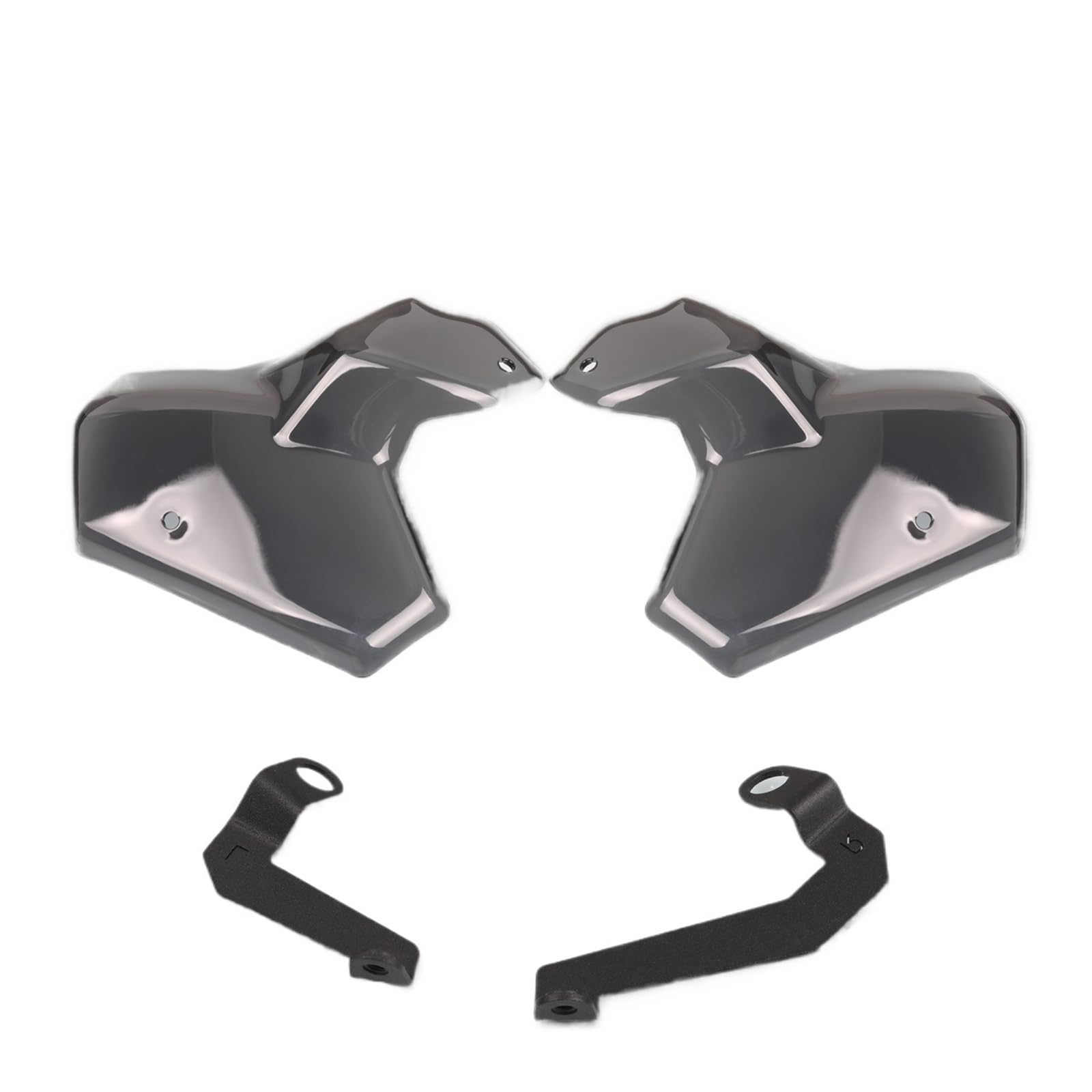 Handschützer Für VOGE Für DS525X Für DS 525 X Für 525DSX Für 525DS Motorrad Lenker Wachen Windschutzscheibe Handprotektoren Schild Lenker Handschutz(Increase Grey) von DBBPVPLFC