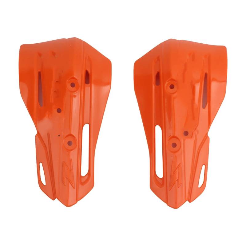 Handschützer Universal Dirt Bike Motorrad Zubehör Motorrad Lenker Winddicht Handschutz Schutz Schild Lenker Handschutz(Orange) von DBBPVPLFC