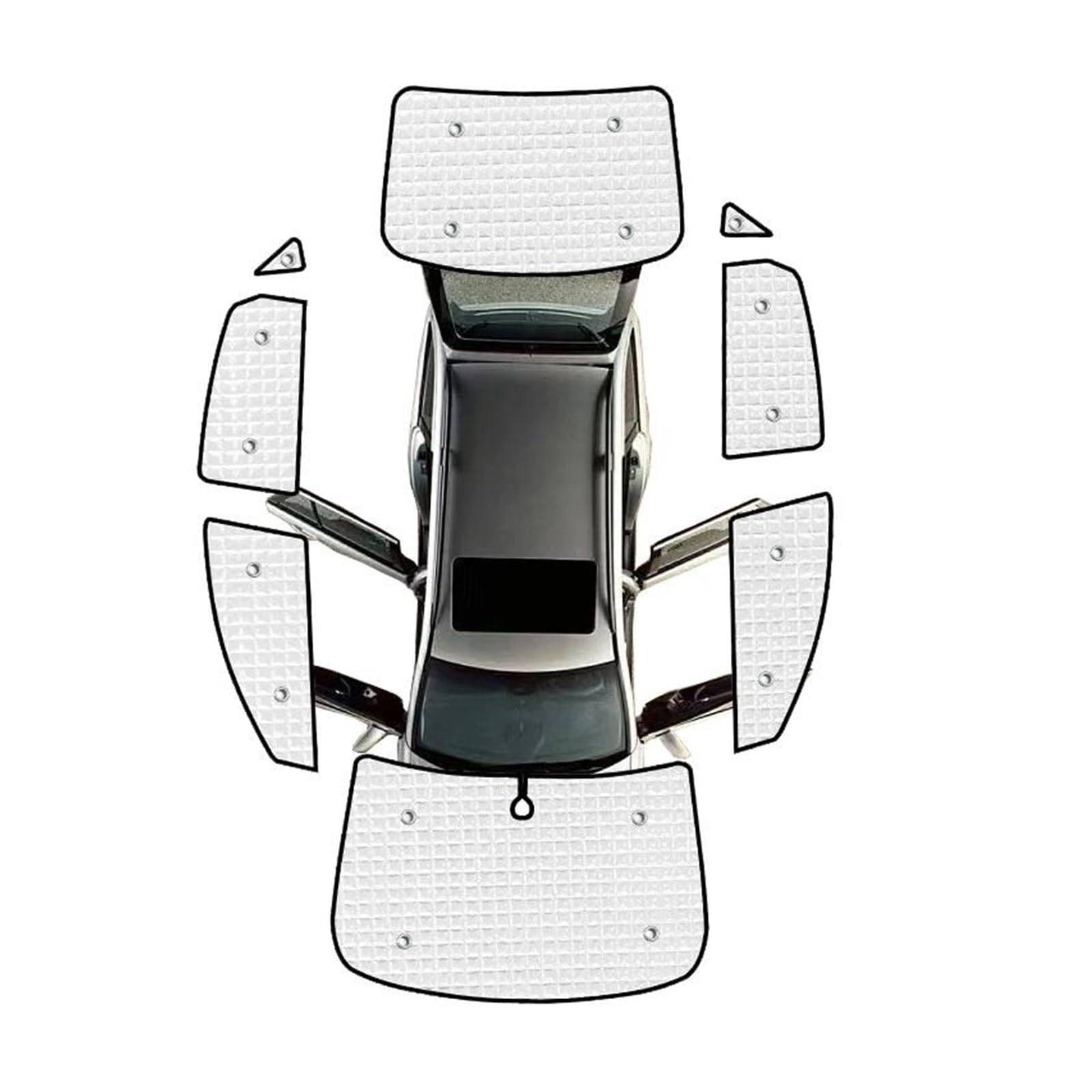 Sonnenblenden Für Nissan Für Sentra Für B17 Für Mk7 2013 2014 2015 2016 2017 2018 2019 Auto-Sonnenblenden Auto-Vollfenster-Sonnenschirme Sonnenschutz Auto(All Sunshades) von DBBPVPLFC