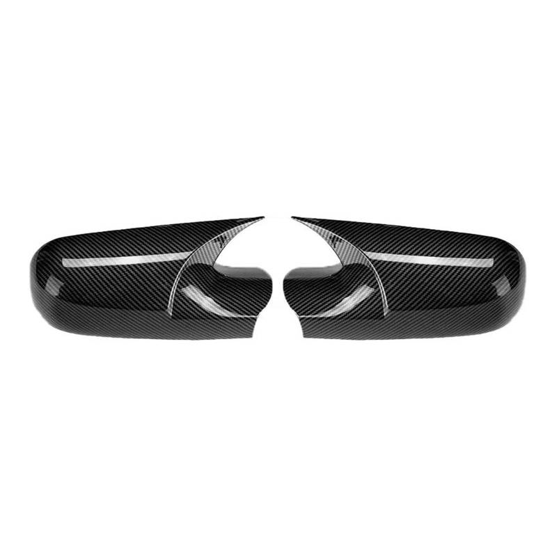 Spiegelkappen Für Megane 2 Für MK2 2002 2003 2004 2005 2006 2007 2008 2009 Auto Seite Rückspiegel Abdeckung Seitenspiegelkappe(Carbon fiber pattern) von DBBPVPLFC