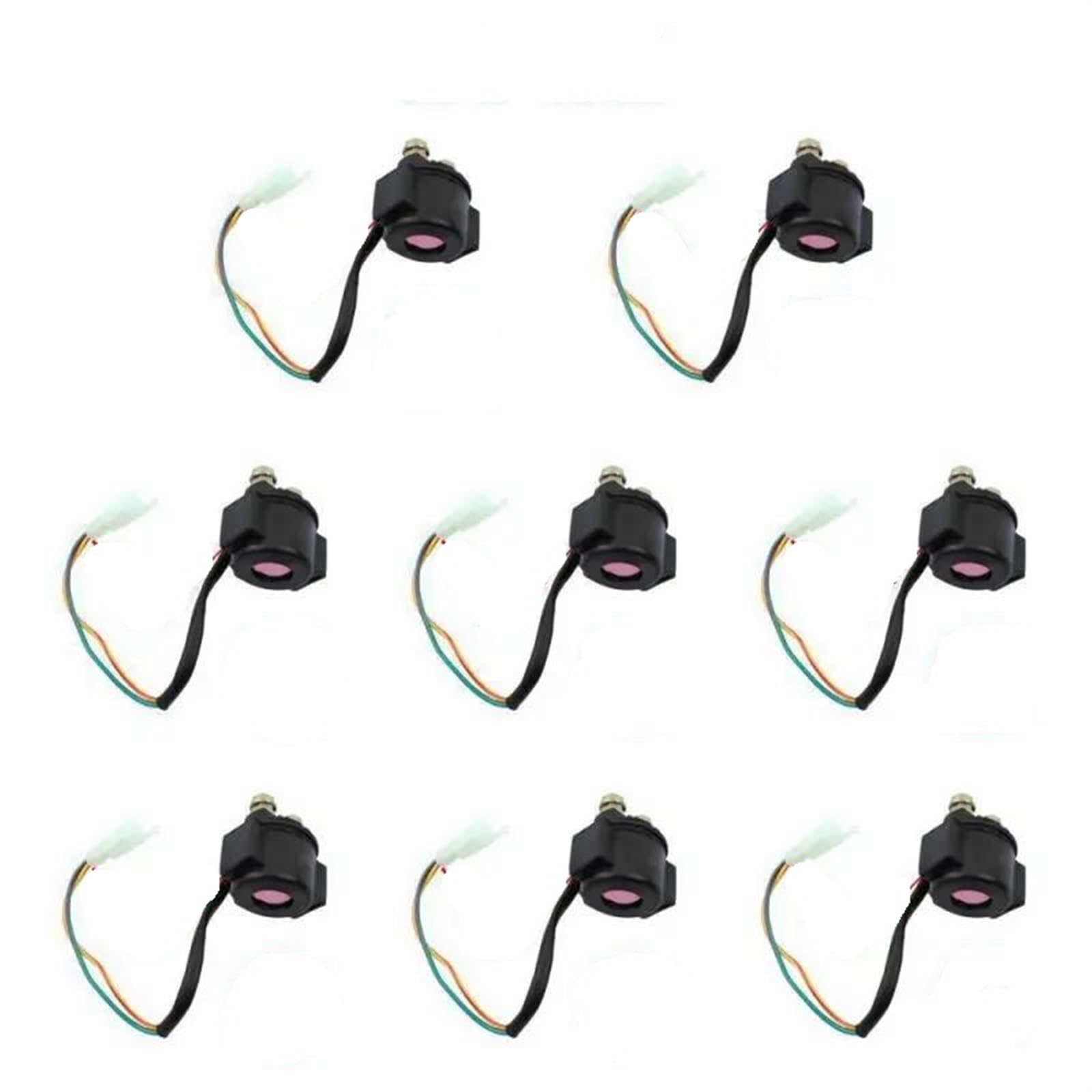 Zündspule 1~8 Stück Für GY6 50cc 125cc 150cc 250cc Für Roller ATV Moped Motorrad Zündspule Starter Relais Encendido Motocicleta(Style A 8pcs) von DBBPVPLFC