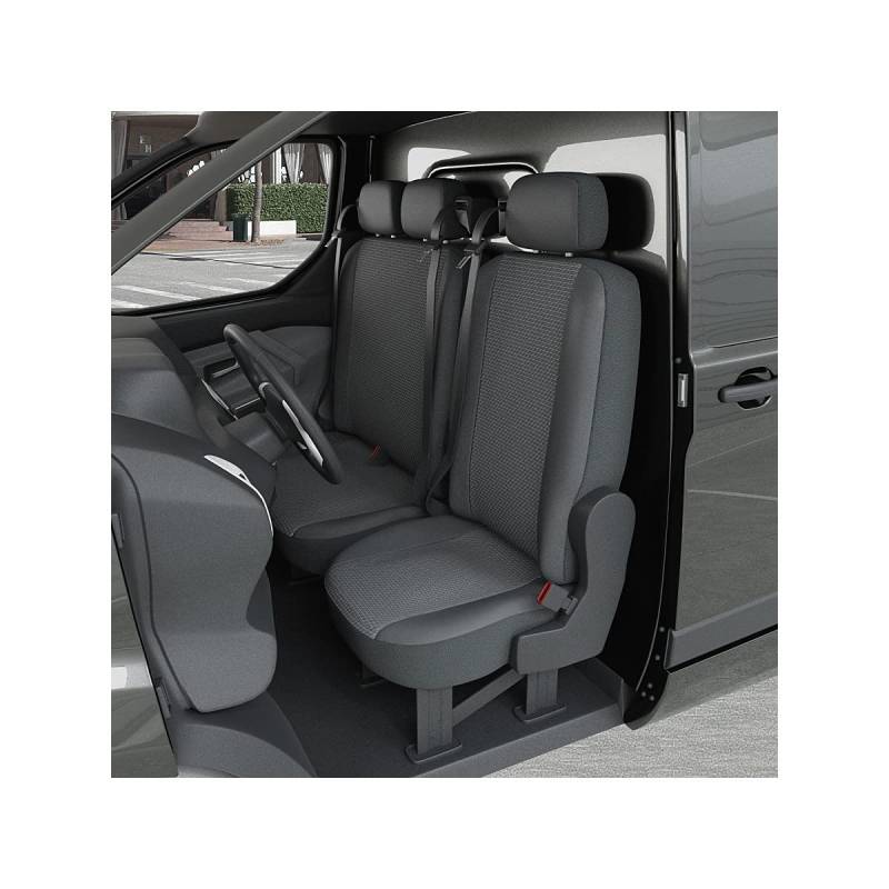 DBS 1012949 Autositzbezug für Nutzfahrzeuge, schnelle Montage, kompatibel mit Airbag-Isofix-1012949 von DBS