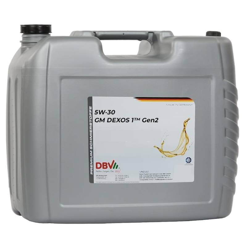 5W/30 GM Dexros 1 Gen. 2 20-Liter-Kanister von DBV