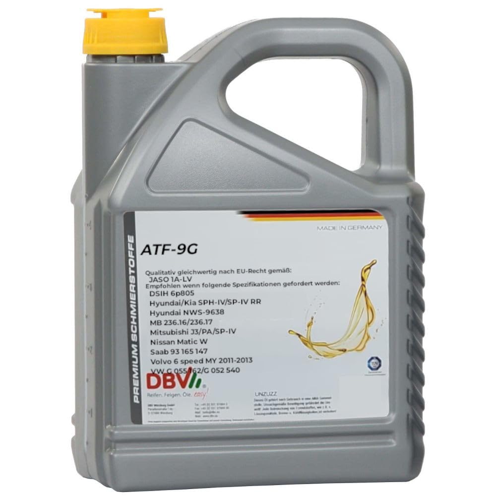 DBV ATF 9G 4 x 5-Liter-Kanne von DBV