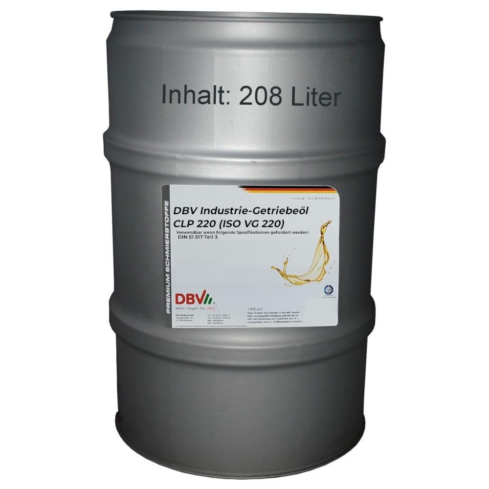 DBV CLP 220 (ISO VG 220) 208-Liter-Fass von DBV