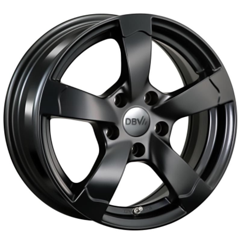 DBV TORINO II schwarz matt 7.0Jx16 5x112 ET45 von DBV