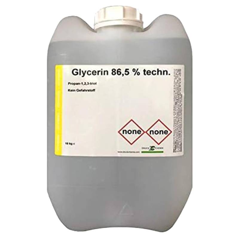 DC DruckChemie GmbH Glycerin 86 %, 20kg, technische Qualität - Ideal als Frostschutzmittel, Schmiermittel & Weichmacher - Geeignet für Privathaushalte von DC DruckChemie GmbH