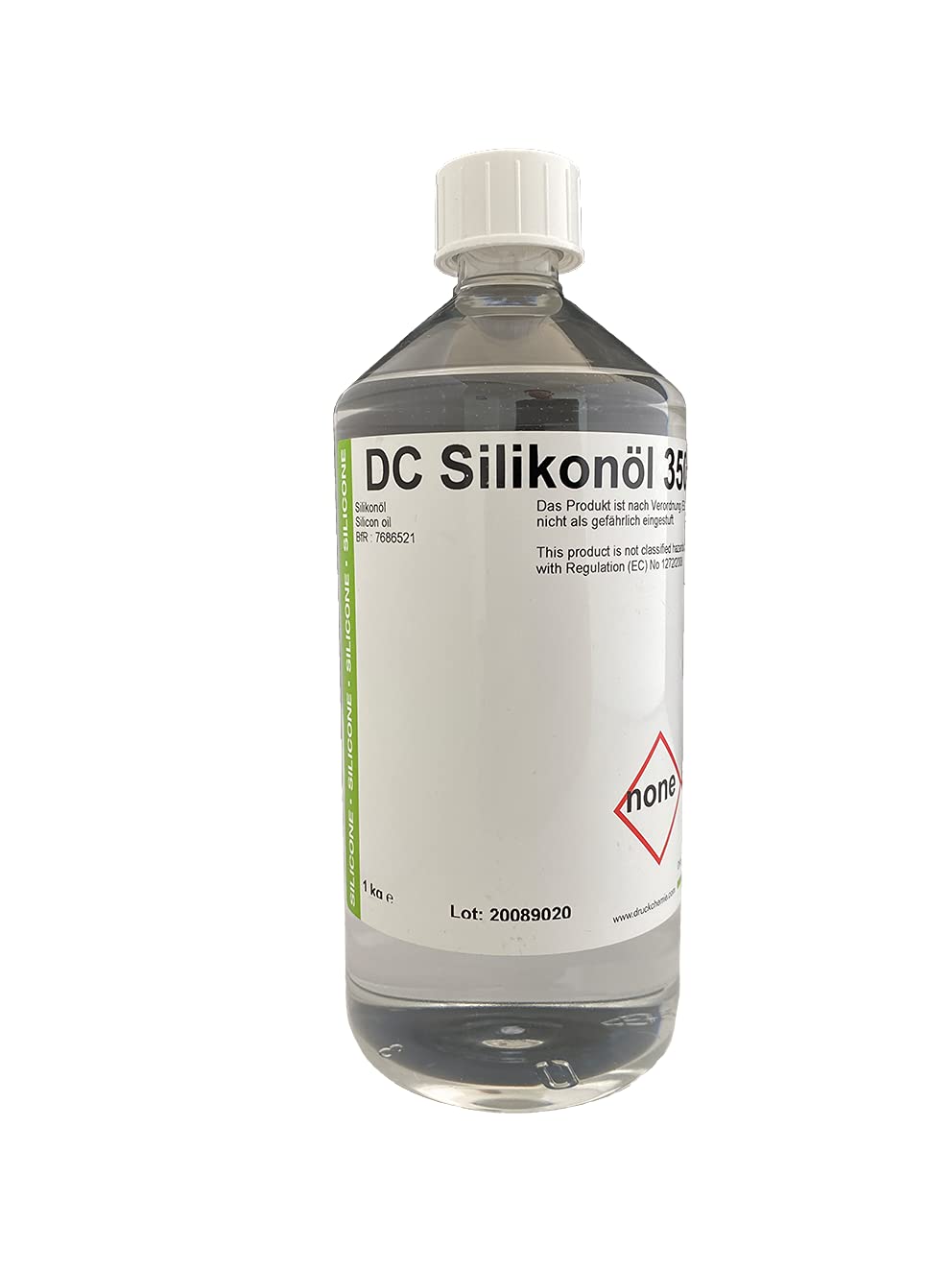 DC Silikonöl 350 CST 2 x 1 Liter - Gummi- Latexpflege von DC DruckChemie GmbH