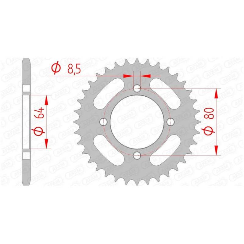 Dc 12101-34 Krone Stahl von DC