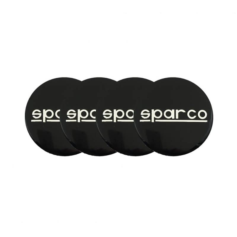 4pcs Auto Radabdeckungen für Sparco 56 mm,Alufelgen Felgenkappen Nabendeckel Aufkleber Auto Modifikations Zubehör,B von DCAJHSD