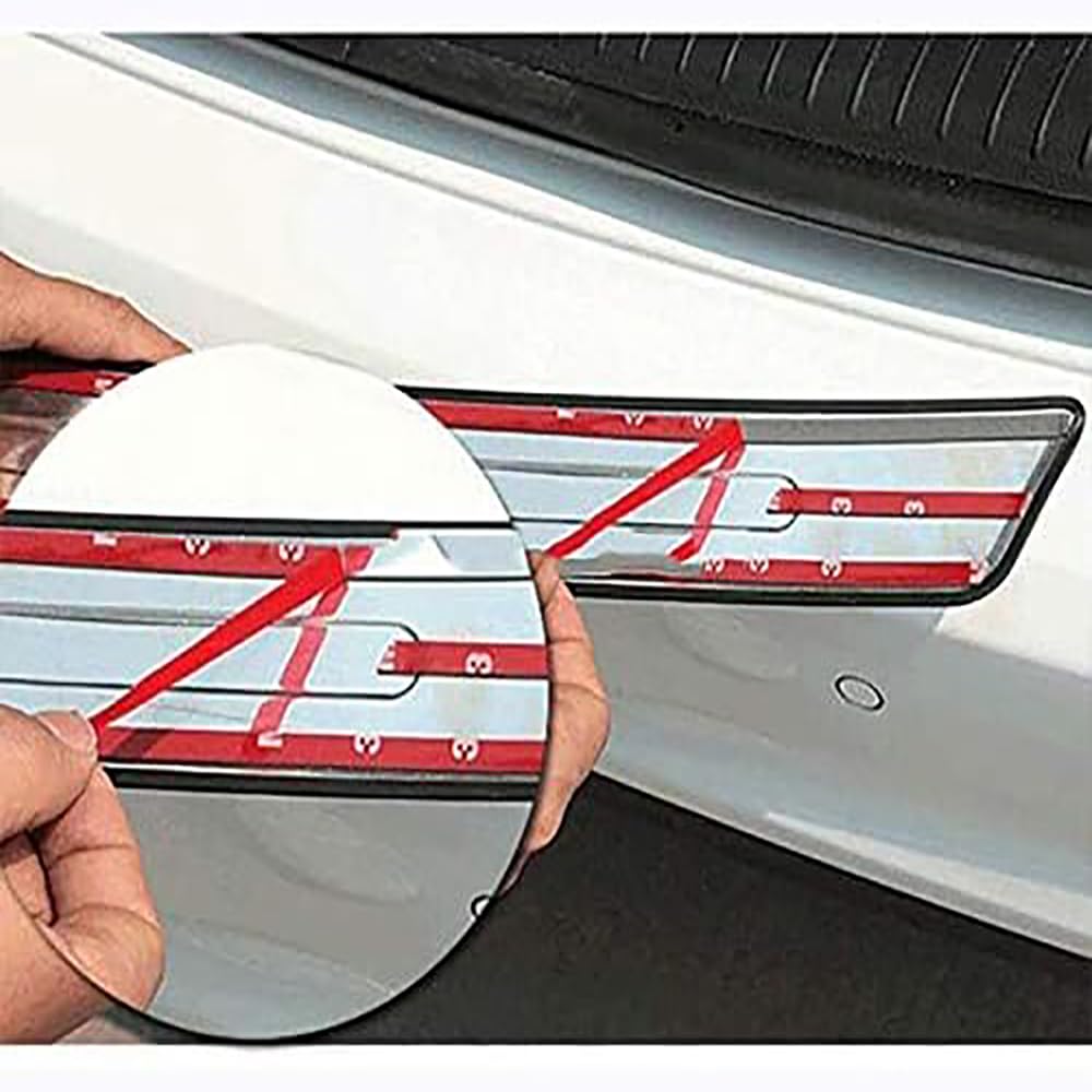 Edelstahl Ladekantenschutz Stoßstangenschutz für Hyundai Elantra 2012-2018,Kofferraum Stoßstangenschutz Schutzblende Set von DCAJHSD