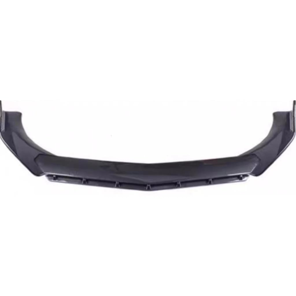 Auto Frontspoiler für Audi A3 Cabriolet 2008-2013, Frontstoßstange Kit Spoiler Lıp Tuning Zubehör,V-Shaped Black von DCZBYCJ