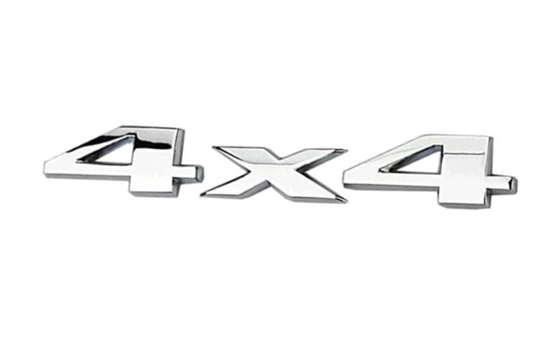 Chrom 4 x 4 Auto Logo Aufkleber Emblem Aufkleber für Jeep Grand Cherokee Wrangler Compass von DDDXF