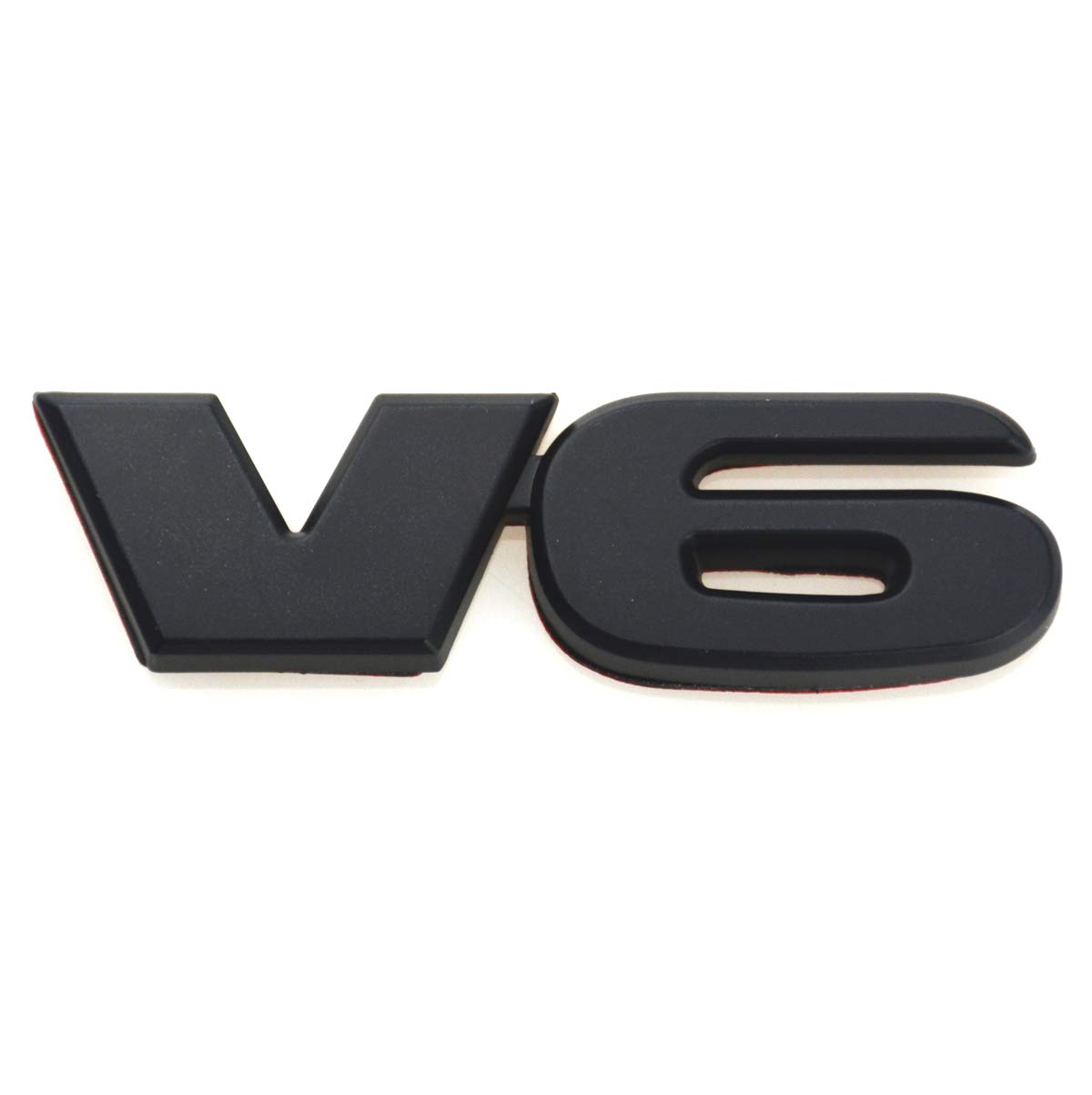 V6 Aufkleber Auto 3D Logo ABS Emblem Badge Aufkleber Ersatz für Tacoma (Schwarz) von DDDXF