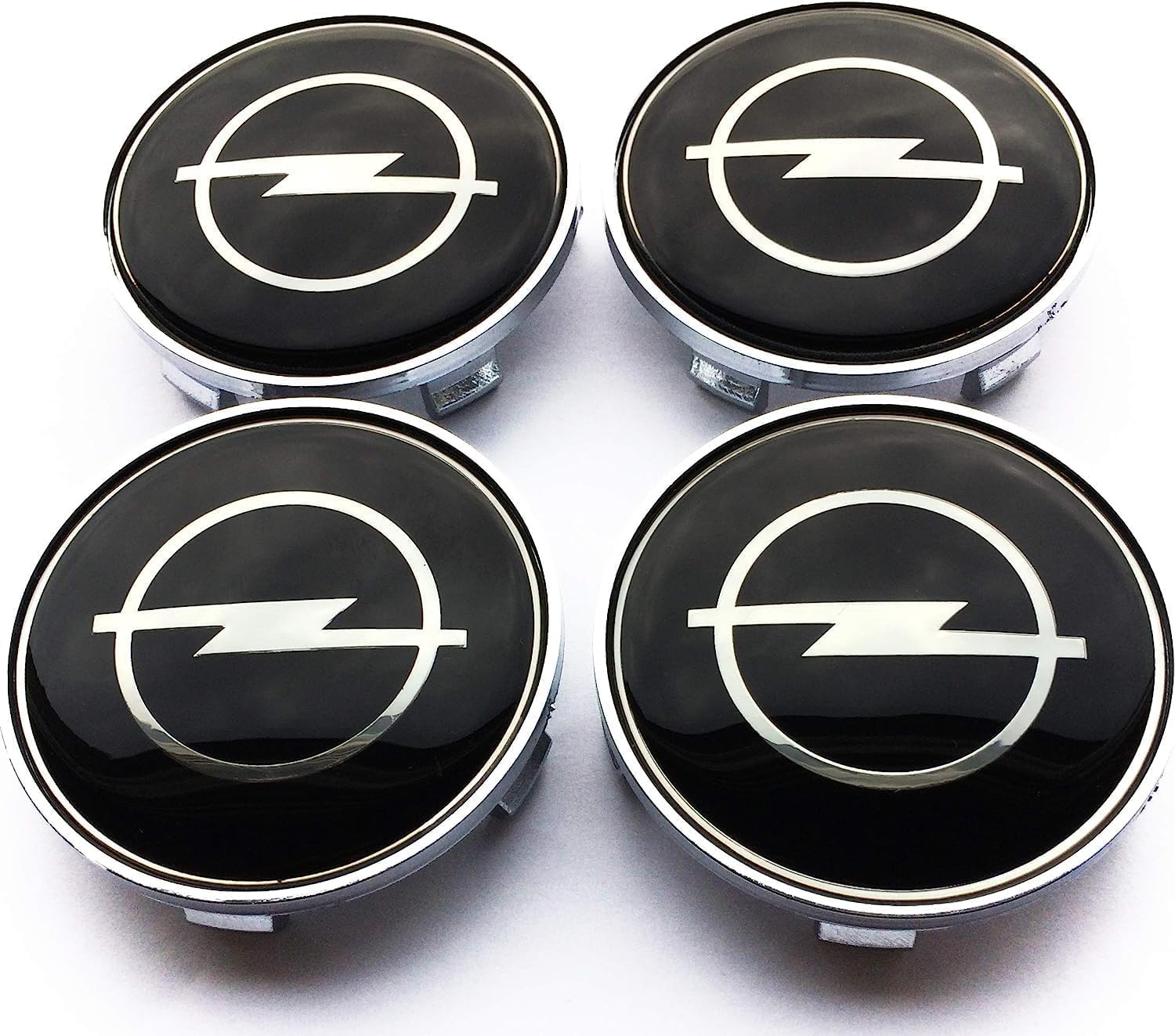 4 Stück Nabendeckel Radkappen,für Opel Antara 60mm ABS Auto-Nabenkappen mit Logo, Autoteile Nabenmittenkappe von DDFFRBBC