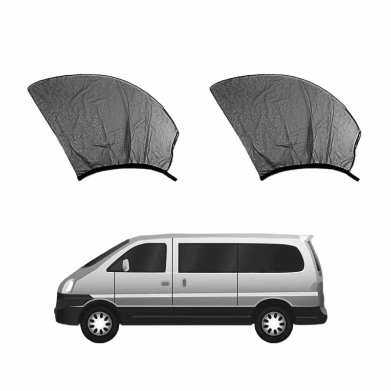 Sonnenschutz Auto Seitenfenster Baby für FIAT Doblo,Verbessertes 20D Carbon Mesh mit UV Schutz Auto Fenster Sonnenblende für Kinder Erwachsene Haustiere von DDHHBH