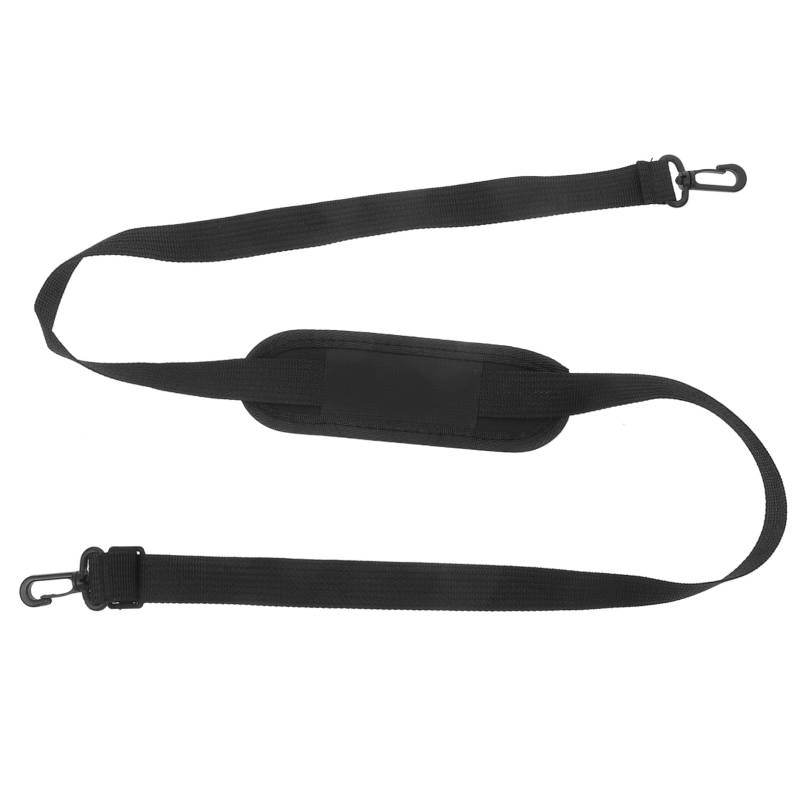 DEARMAMY Austausch des Reisetaschenriemens Umhängetasche Gürtel Gepäckband Schulterpolster Bag Straps taschengürtel Schultergurte für Taschen breiter Riemen für Umhängetasche Nylon Black von DEARMAMY