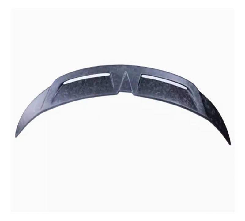 Auto Heckspoiler Flügel Für Tesla Modell Y 2020 2021 2022 2023 Glanz Schwarz/Geschmiedete Carbon Faser Auto Hinten Flügel Stamm Lip Spoiler(Matte Forged Carbon) von DECFOIKN