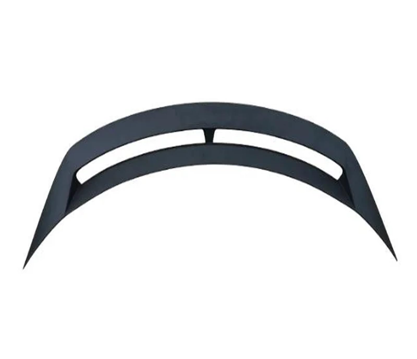 Auto Heckspoiler Flügel Für Tesla Modell Y 2020 2021 2022 2023 KPA Stil ABS Carbon Faser Auto Hinten Flügel Stamm Lip Spoiler(Matte Black) von DECFOIKN