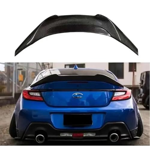 Auto Heckspoiler Flügel Für Toyota GR86 Subaru BRZ 2020 2021 2022 2023 Carbon Auto Hinten Flügel Stamm Lip Spoiler von DECFOIKN