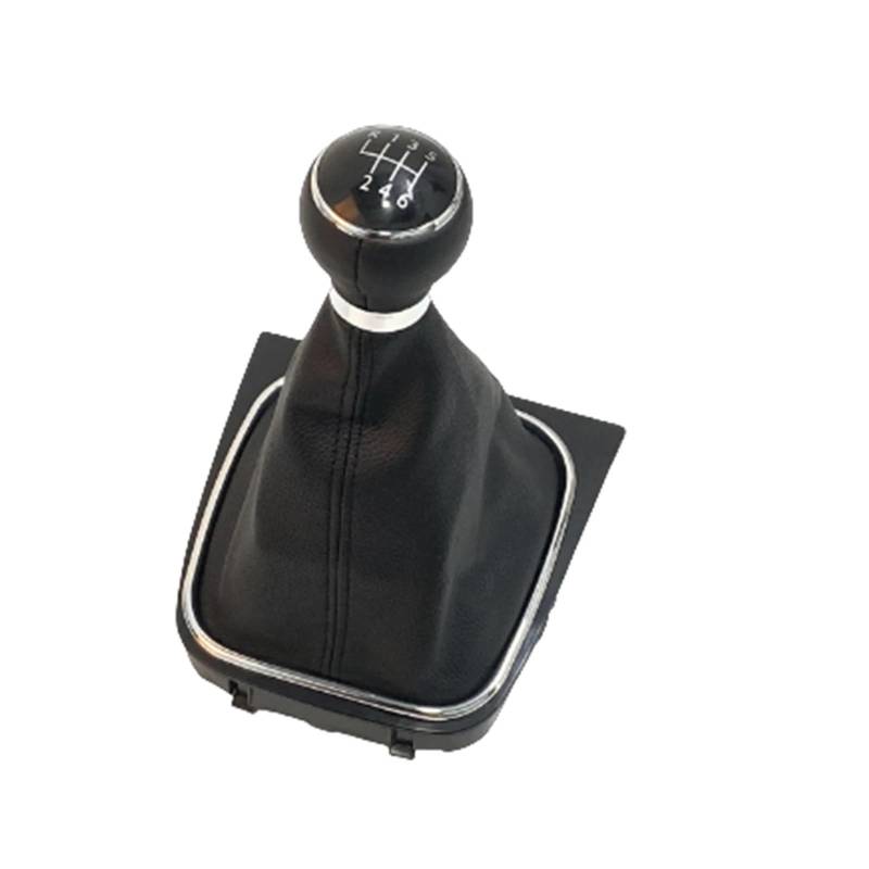 Auto-Schaltknauf Auto-Handbuch-Schaltknauf-Hebel-Stick-Abdeckung Mit Kofferraum, Kompatibel Mit VW Für Golf 6 2008–2012, Für Jetta 2006–2012(6-Speed Manual) von DECFOIKN