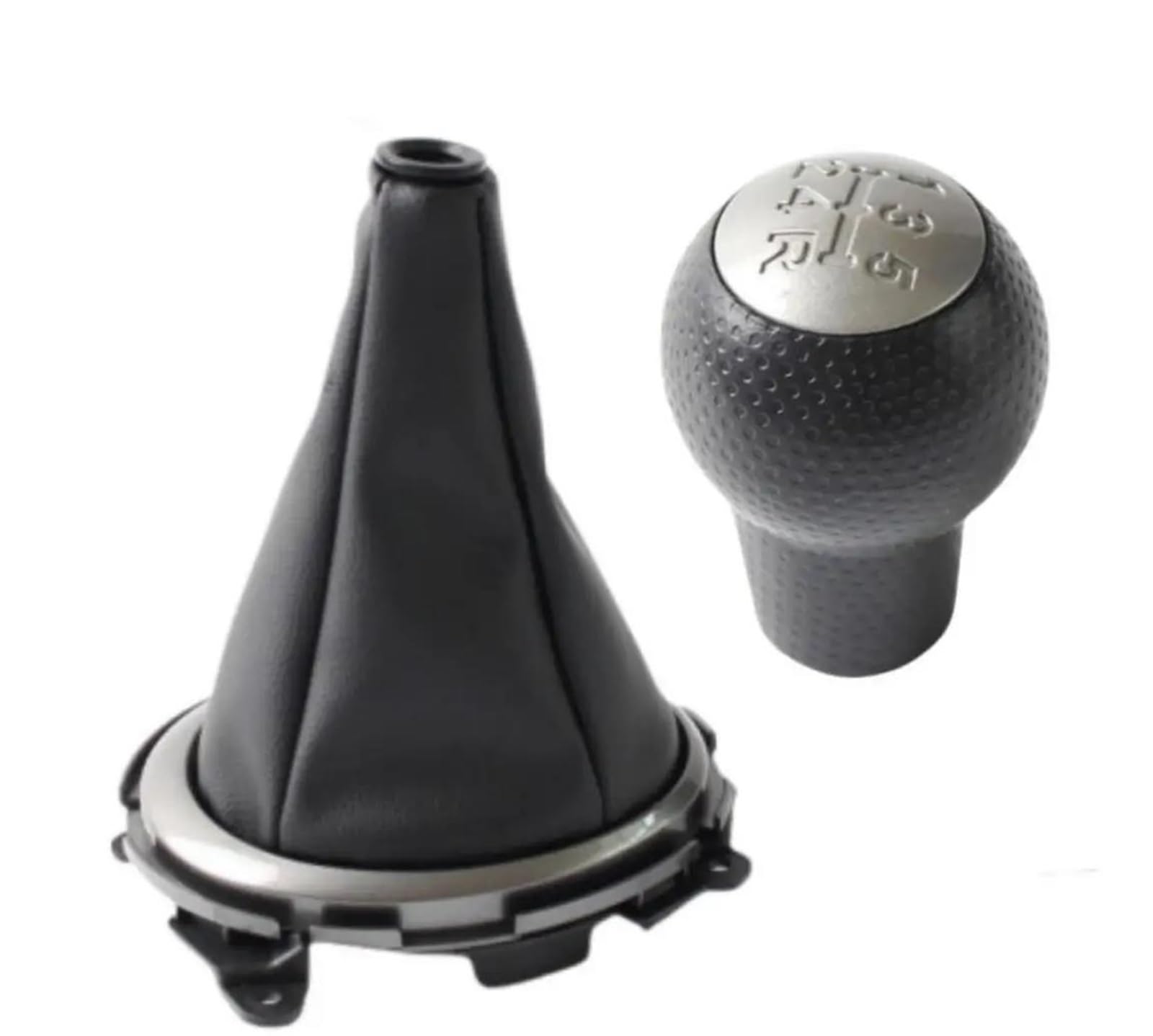 Auto-Schaltknauf Manuelle Schaltknauf Hebel Gaitor Boot Abdeckung Für Jazz 2009 2010 2011 2012 2013 2014 2015 Auto Styling Zubehör(2pcs) von DECFOIKN