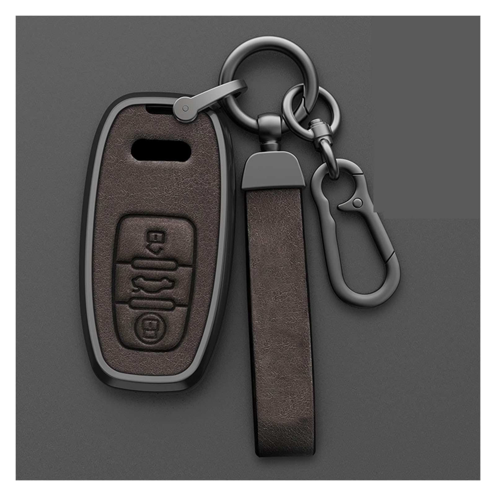 Auto Schlüsselgehäuse Für A1 A3 8V A4 B8 B9 A5 A6 C7 A7 A8 Q3 Q5 Q7 S4 S6 S7 S8 R8 TT Legierung Stil Auto Schlüssel Fall Abdeckung Shell Fob Fob Auto Schlüssel von DECFOIKN