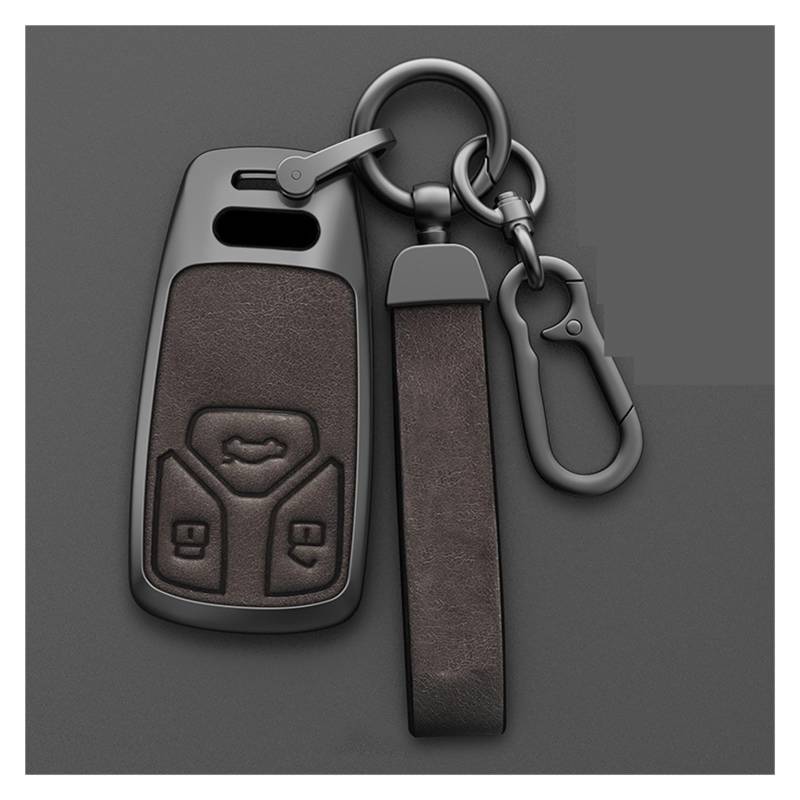 Auto Schlüsselgehäuse Für A4 B9 A5 A6 8S 8W Q5 Q7 4M S4 S5 S7 TT TTS TFSI RS Legierung Stil Auto Schlüssel Fall Abdeckung Shell Fob Schutz Fob Keyless von DECFOIKN