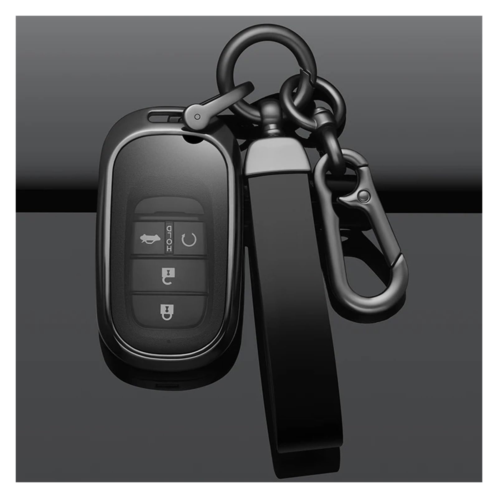 Auto Schlüsselgehäuse Für Civic Accord HR-V CR-V CRV 2022 2023 2024 Legierung Stil Auto Schlüssel Fall Abdeckung Shell Fob 4 5 Tasten Zubehör(M sel 1) von DECFOIKN