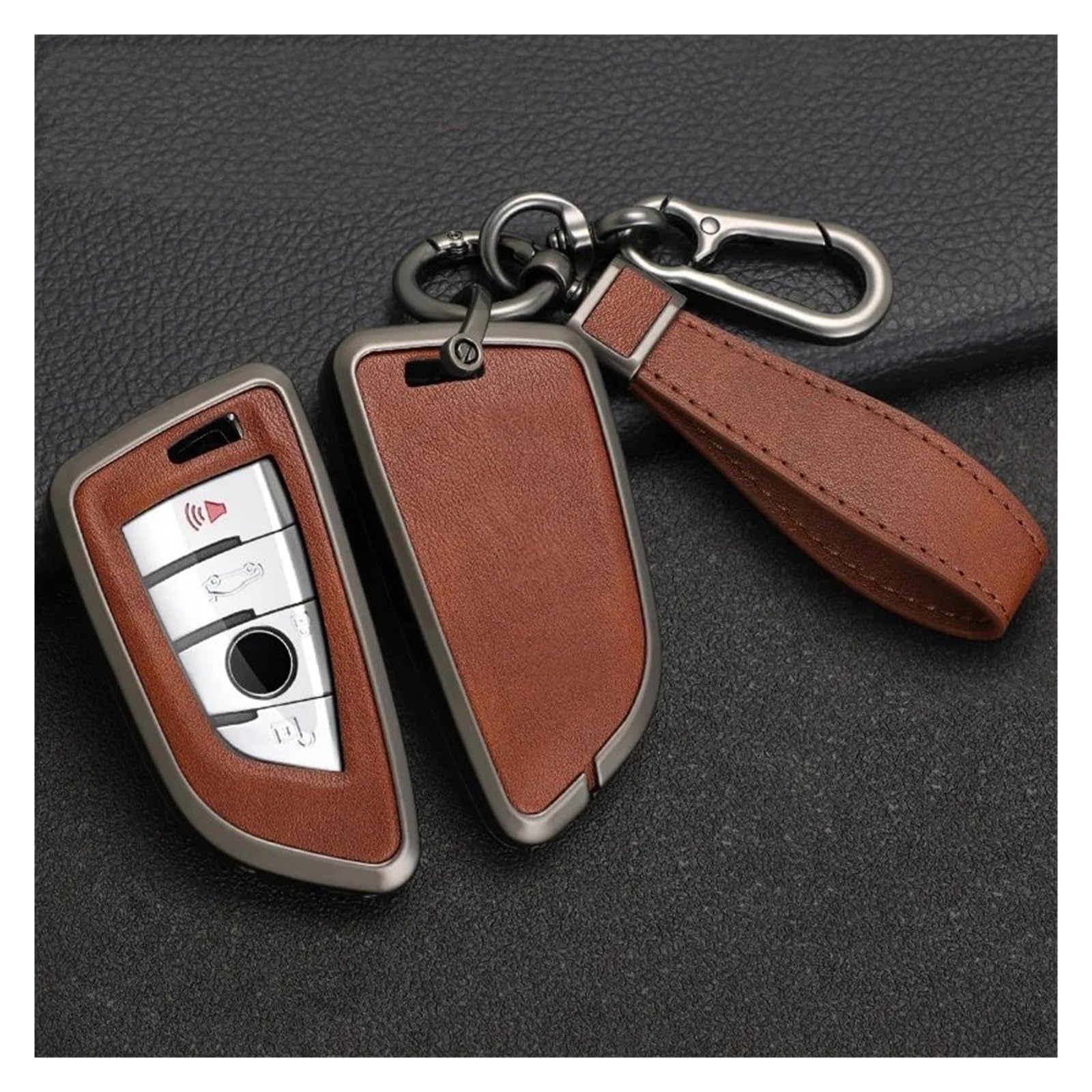 Auto Schlüsselgehäuse Für X1 X3 X5 X6 X7 1 3 5 6 7 Serie G20 G30 G11 F15 F16 G01 G02 F48 Auto Fernbedienung Schlüssel Fall Abdeckung Shell Fob Keyless(Purple) von DECFOIKN