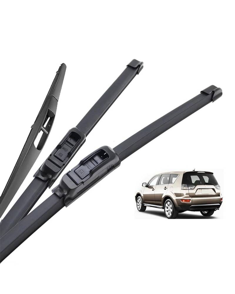 Automotive Scheibenwischer Für Mitsubishies Für Outlander 2007 2008 2009 2010 2011 2012 Auto Windschutzscheibe Scheibenwischer Vorne Hinten Fenster Wischer von DECFOIKN