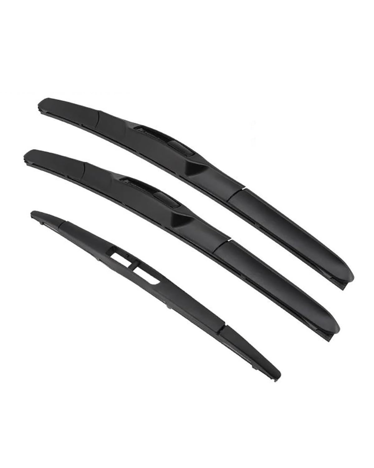 Automotive Scheibenwischer Für Mitsubishies Für Outlander 2012 2013 2014 2015 2016 2017 2018 Wischer Vorne Hinten Wischer Set Scheibenwischer 26 "+ 18" + 12"(Front And Rear Wiper,LHD) von DECFOIKN