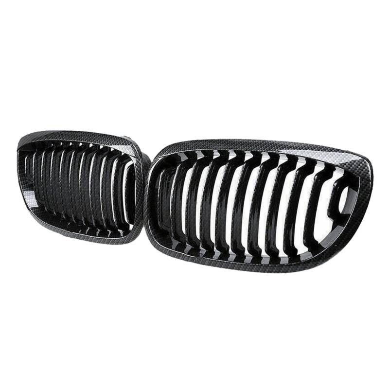 Auto Front Kühlergrille für BMW E46 Serie 3 318Ci/320Cd/320Ci/M3 2003-2006,Front Nieren Kühlergrill Front stoßstange Gitter Waben Grill Dauerhaft von DECI