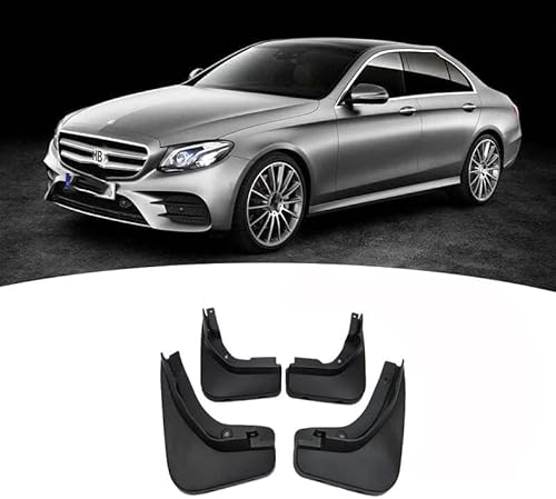 Auto Schmutzfänger für Mercedes Benz E Class W212 W213 2008-2023,Kotflügel Vorne und Hinten Spritzschutz Kit Zubehör (4 Stück),D/W213-2016-2020 von DECI