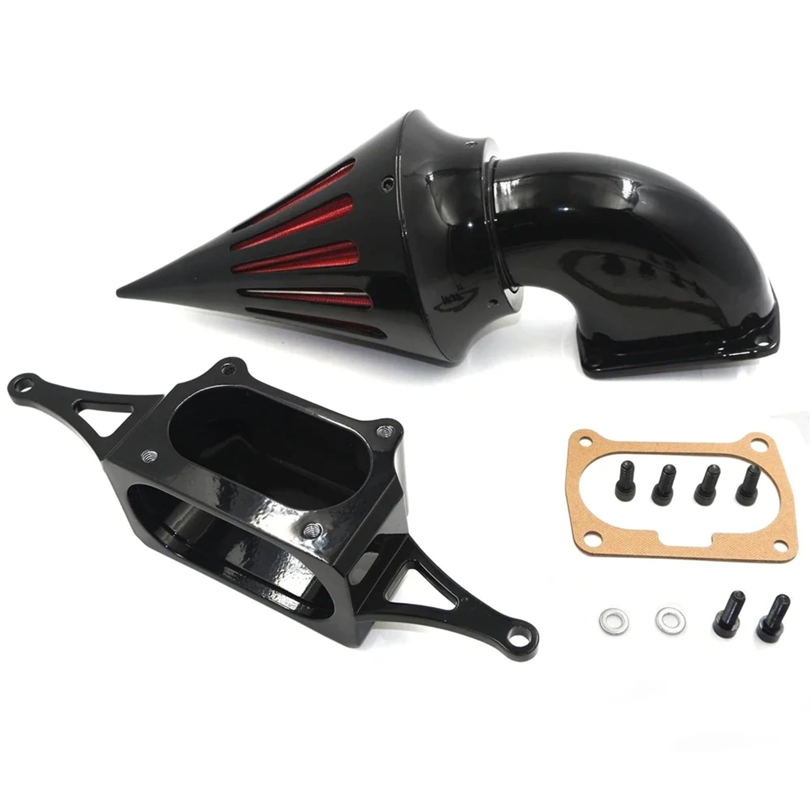 Ansaugluftfilter Motorrad Für Roadstar Für Mitternacht Für Krieger 2002 2003 2004 2005 2006 2007 2008 2009 2010 Motorrad Air Intake Cleaner Kit Luftfilter Motorrad(MT232-GBK) von DECTER