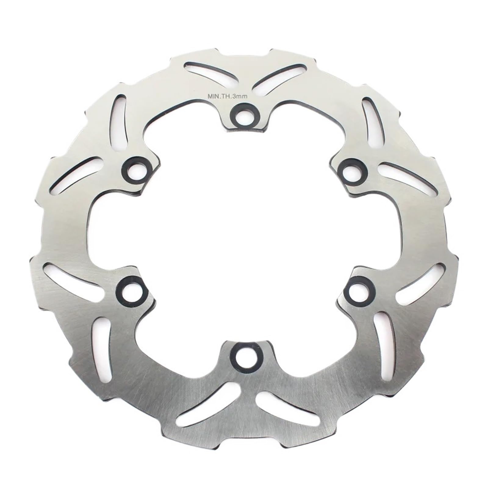 Bremsscheibe Motorrad Für Kawasaki Für KLE 500 Für KLR 650 KL 650 1987-2007 Hinten Bremsscheibe Rotor Disk Bremsscheibenrotor(ZC) von DECTER