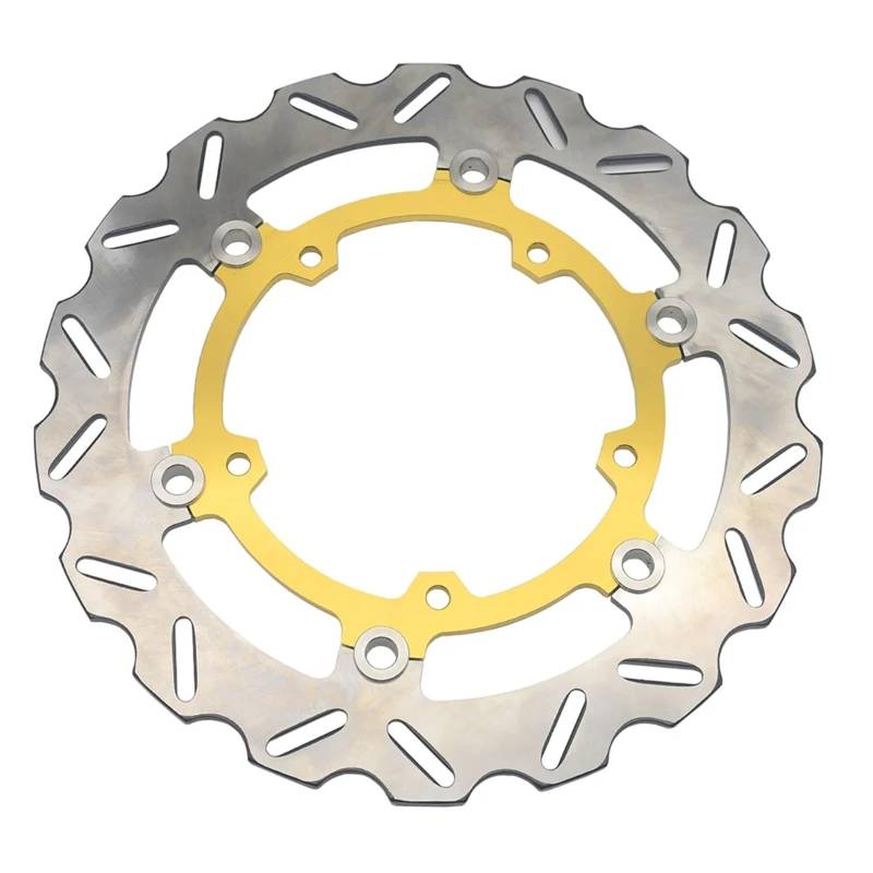 Bremsscheibe Motorrad Für MT-09 Für MT09 2014-2019 Für MTN 320 Für YZF-R3 Für XSR 900 2016 2017 2018 2019 298mm Vorderradbremsscheibenrotor Bremsscheibenrotor(Yellow) von DECTER